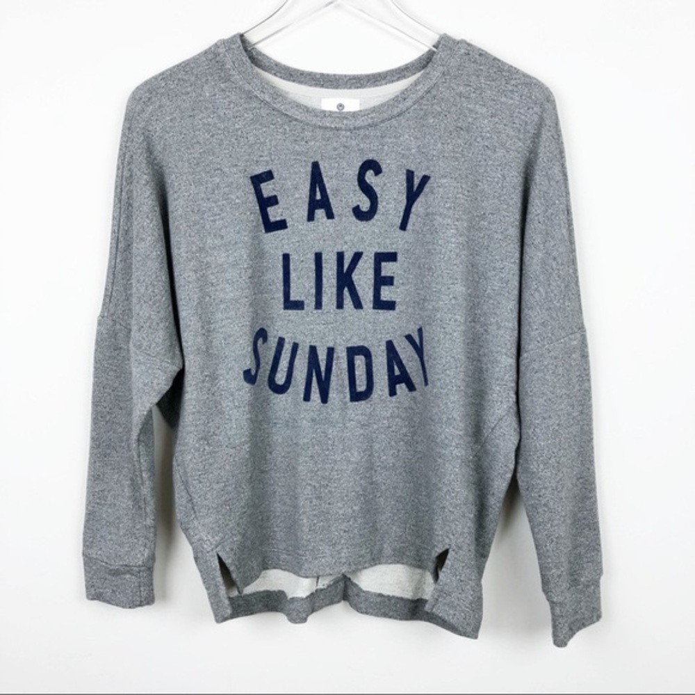 Anthropologie Sundry Easy Like Sunday Long Sleeve - Picture 5 of 6
